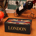 European iron holder tissue box