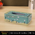 European iron holder tissue box