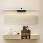 QLTEG Modern LED Mirror Lights long Black