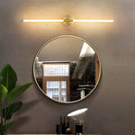 LODOOO Gold Modern Led Bathroom Mirror Light