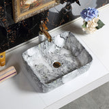 Square Above Counter Basin Oval Ceramic