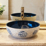 Ceramic wash basin single basin