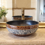 Ceramic wash basin single basin