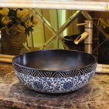 Ceramic wash basin single basin