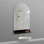 Wash Basin Dressing Mirror with Shelf Decorative