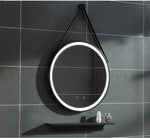 Dia 60cm 70cm Smart Touch LED Light  Bathroom Mirror