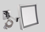 Finished In Wall Mounted Led Cosmetic Mirror